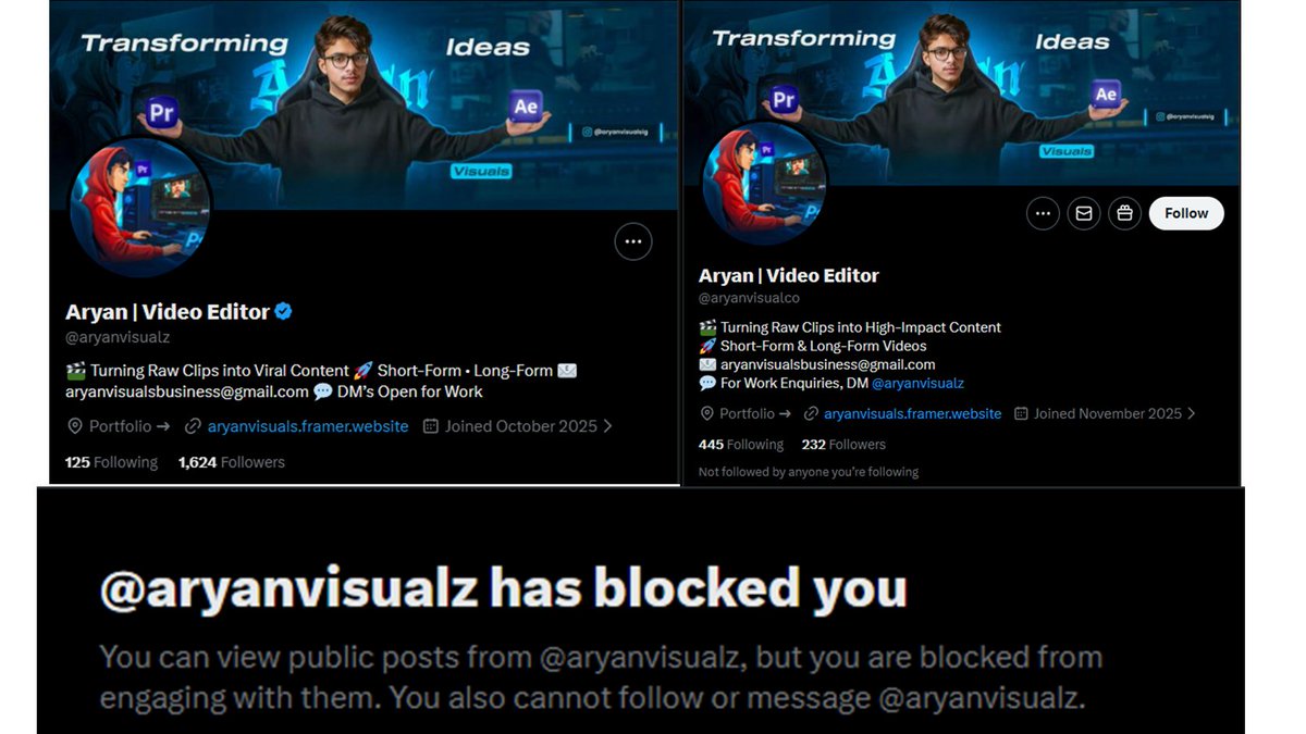 Sumit | Video Editor tweet media