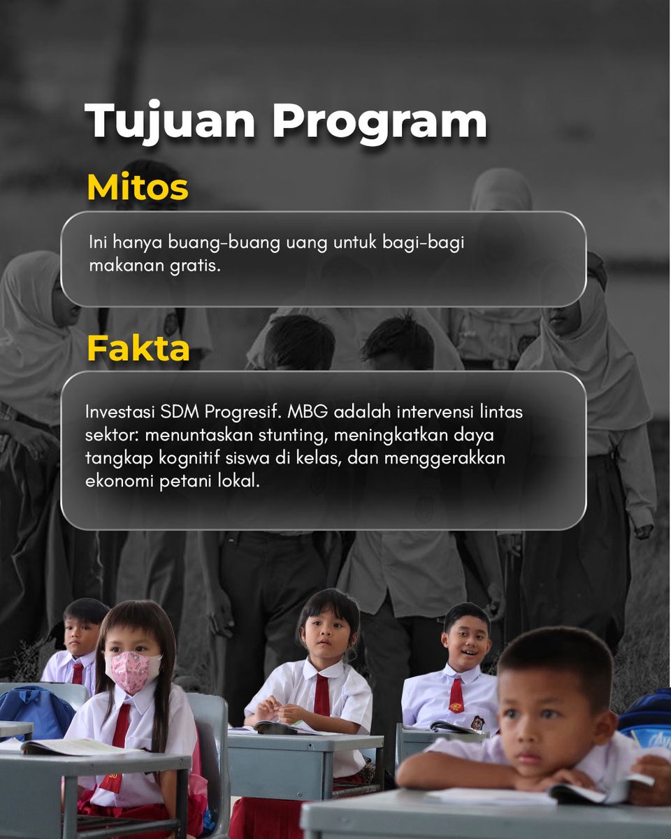 biangproject_'s tweet photo. Pro kontra alokasi anggaran Makan Bergizi Gratis menjadi diskursus menarik yang terjadi di ranah publik.

Check and balance: alokasi anggaran yang tepat sangat penting dalam merumuskan kebijakan.
Lantas obrolan ramai seperti apa yang terjadi terkait alokasi anggaran MBG ini? #MBG https://t.co/DvOegV14Rd