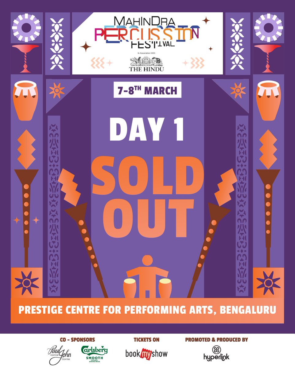 Mahindra Percussion Festival tweet media