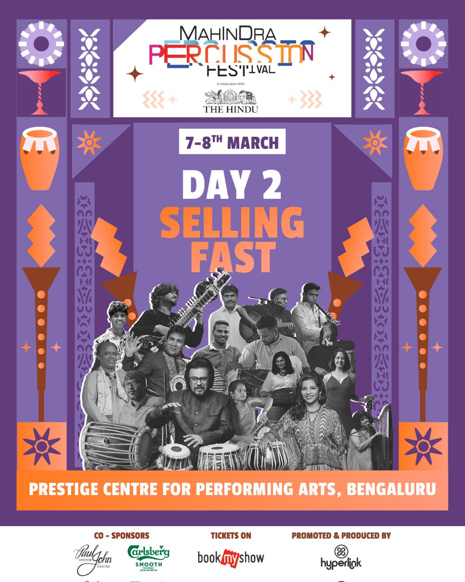 Mahindra Percussion Festival tweet media