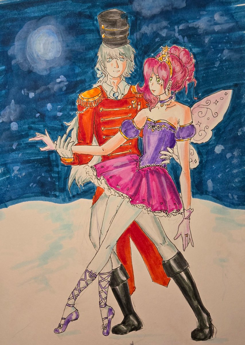 <a href="/rabiikun/">Roo is going through it</a> <a href="/IchuSanta/">🎅 Secret Santa Ichu 🎅</a>  Hey I can't apologise enough for sending this so late, but at the end of february i was your ichu secret santa, you requested rabi and kokoro being cute so i thought i'd do them as the nutcracker and sugar plum fairy