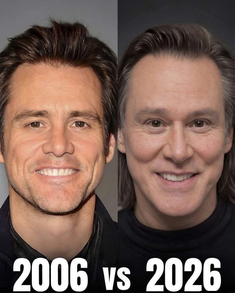 No se puede decir a una generación entera de personas que vieron la cara de este hombre repetidamente durante más de dos décadas, que la persona en la foto de la derecha es Jim Carrey.