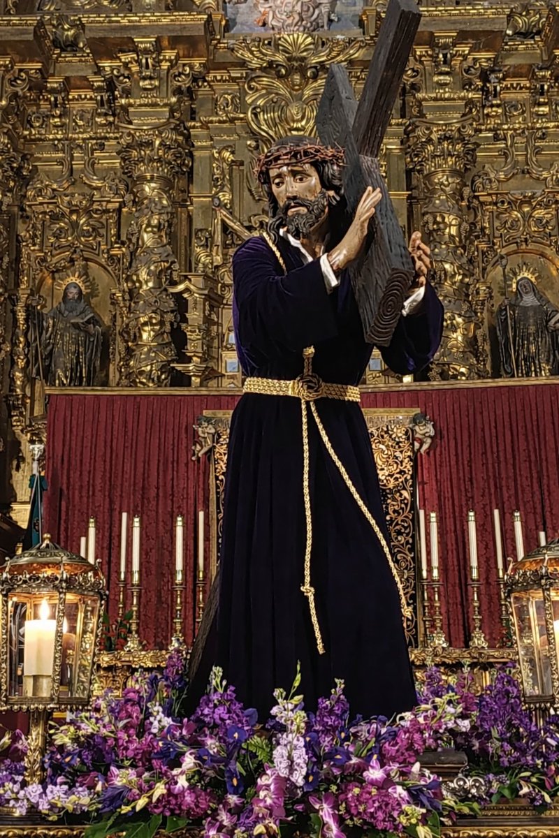 En la tarde de ayer acompañamos a la Cofradía Penitencial de la Sagrada Pasión de Cristo en su Vía Crucis con la imagen de Nuestro Padre Jesús con la Cruz a Cuestas por los alrededores de su feligresia.

Agradecemos la invitación y el trato recibido.

#Pilar2026