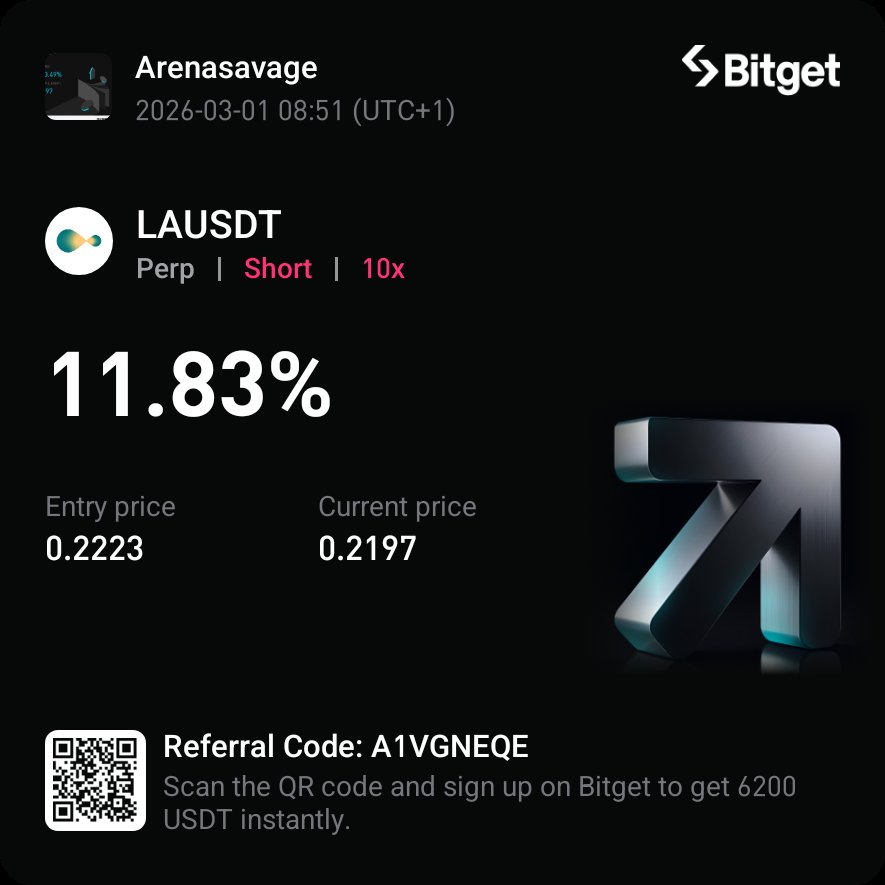 arena_savage's tweet photo. #mtbDownload and sign up on Bitget to get up to 6200 USDT in new user rewards!
https://t.co/tmDom7psg3 https://t.co/9jsXUFH73D