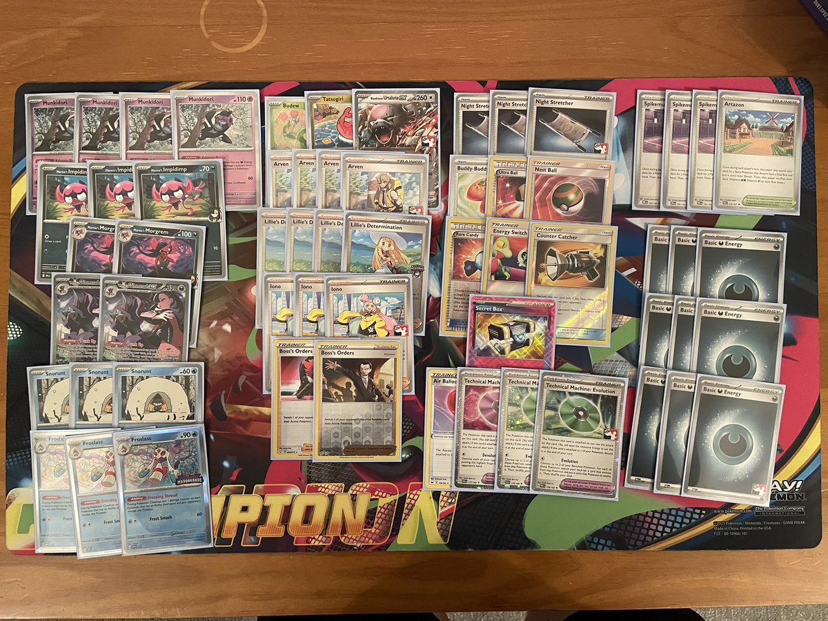 TOwen619's tweet photo. First time qualifying for phase 2 at Seattle Pokemon regional with Grimmsnarl!!!

5-2-2 going into day 2 https://t.co/46Za3KieyW