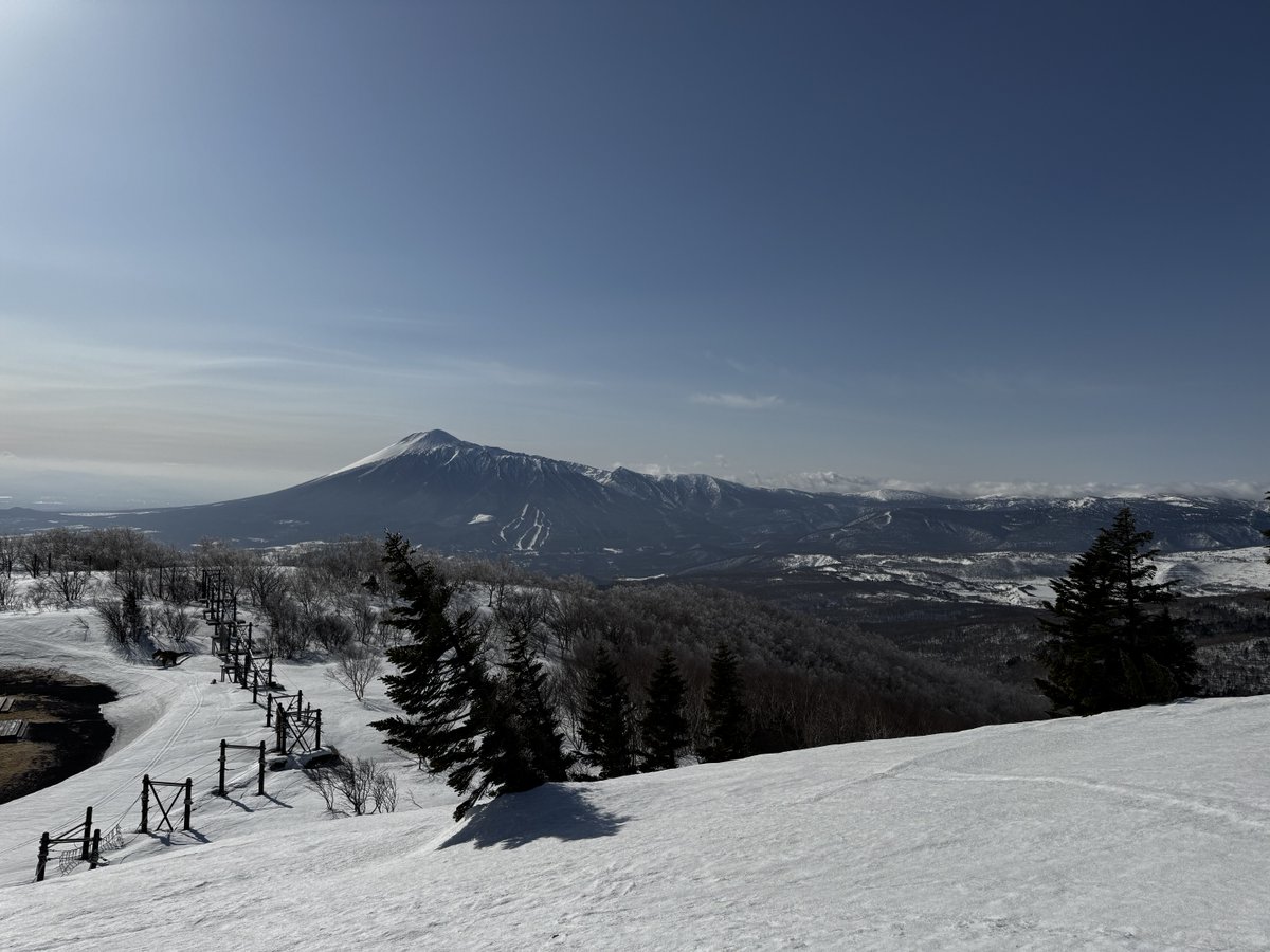 今日の岩手山