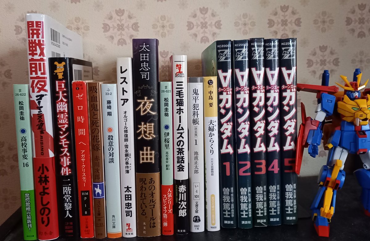 読書記録 2月 12冊 漫画全巻イッキ読み ターンエーガンダム 全5巻 保管
