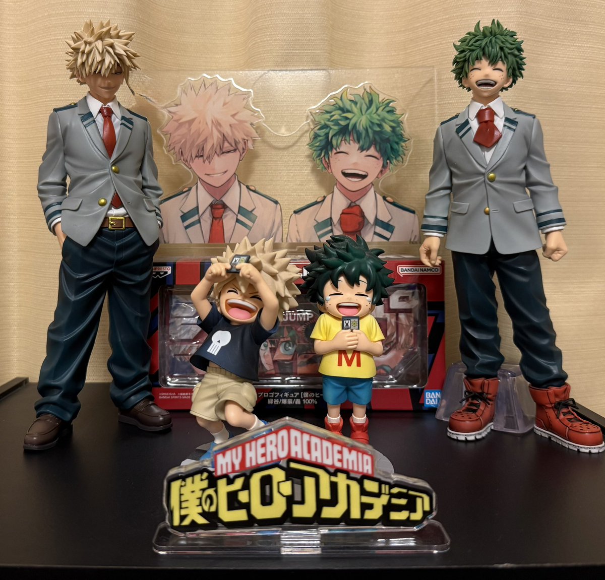 ヒロアカ一番くじA賞B賞開封しました😆✨