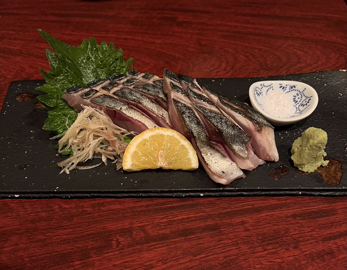 utu3m's tweet photo. そういえば昨日行った鯖のお店美味しかった🐟 https://t.co/HR5YpuhVDs