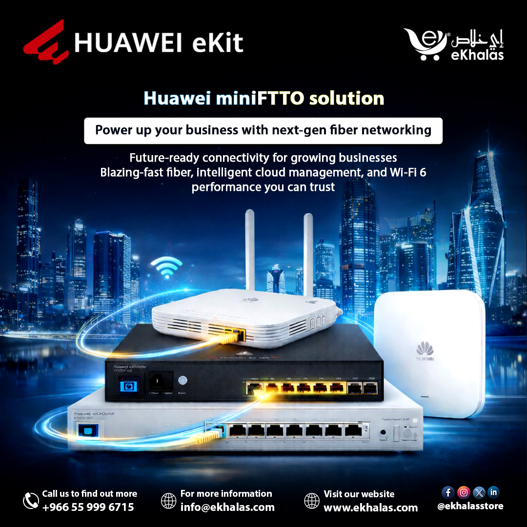 ekhalasstore's tweet image. Connect faster, work smarter 🌐 Huawei's miniFTTO solution brings high-speed fiber connectivity to your business 💡
#Huawei #miniFTTO #FiberOptic #iphone #samsung #pro #xiaomi #apple #oppo #huaweip #vivo #smartphone #android #realme #honor #photography #redmi #oneplus #huaweimate