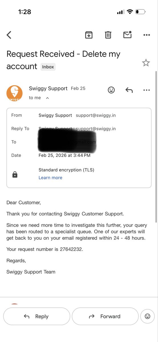 bakaitea's tweet photo. @Swiggy @jagograhakjago 

Team please help me with this 
Its clear ignorance on your part. https://t.co/Tb0iLppRBQ