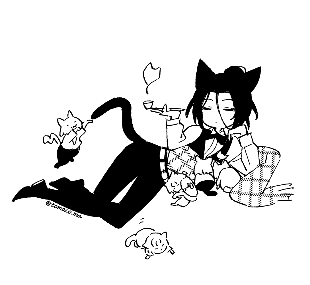 ムルシャイ（？）
まだ猫の日ってやってますか？もう3月？そう…