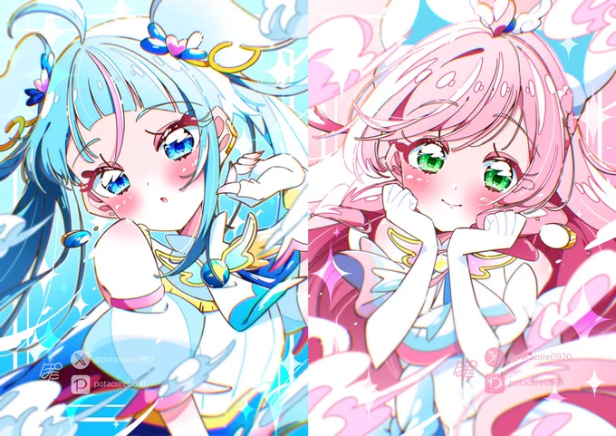 キュアスカイ&amp;キュアプリズム