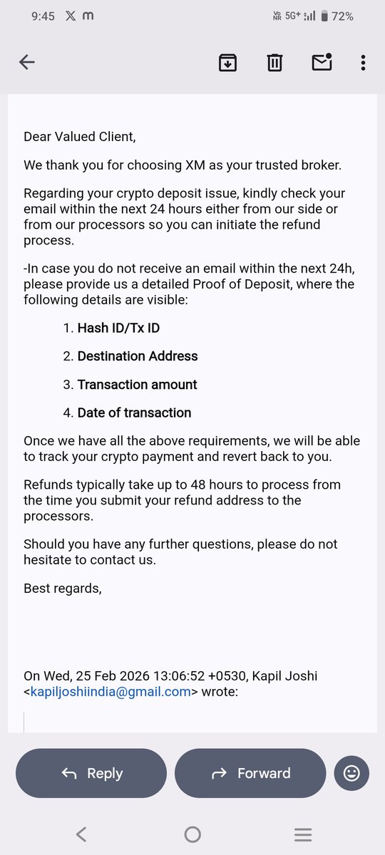cry_universe's tweet photo. XM says lost Truth? Keys are with their custodian Recovery 100% possible
They just dont want to ask
BscScan proves my 0.46421304 ETH is in wallet since 11 Feb
19 days still silent
@xm_com 
@binance @FSCBelize @FSCA_ZA @FSA_Seychelles @FOS_office 
#XM #ForexScam #Account92144443 https://t.co/PrYMTBlBpH