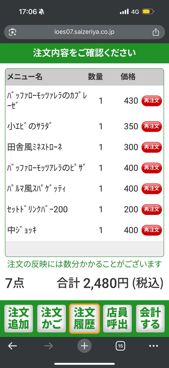 胃が小さくなった気がする