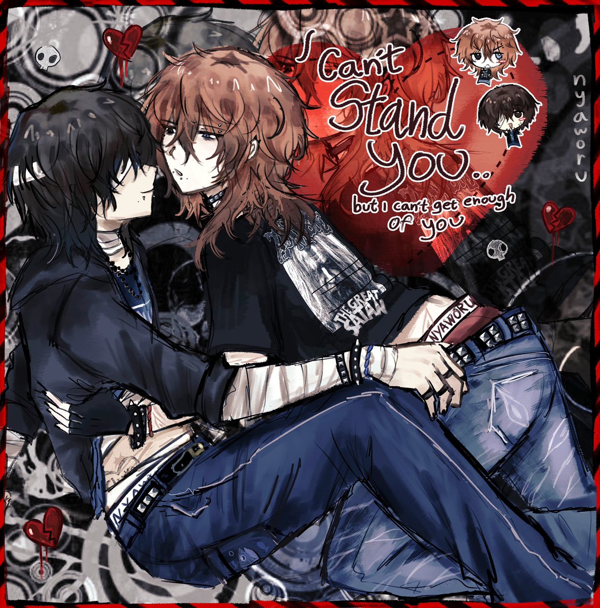 can’t get enough of you #soukoku