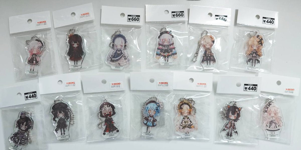 入荷情報】 魔法少女ノ魔女裁判 人形化アクリルキーチェーン 全種揃っ