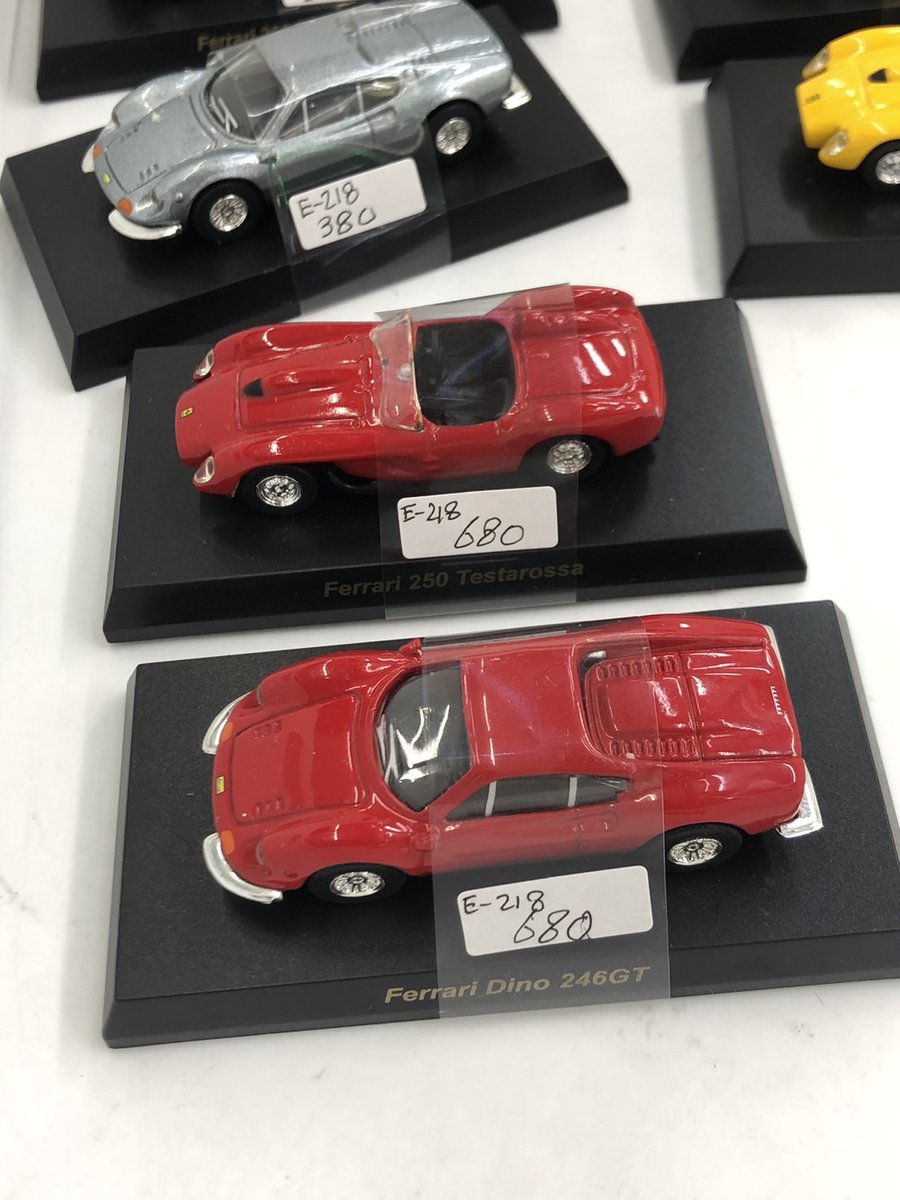 ☆E214ケースに入荷しました!! 京商1/64 フェラーリミニカーコレクション