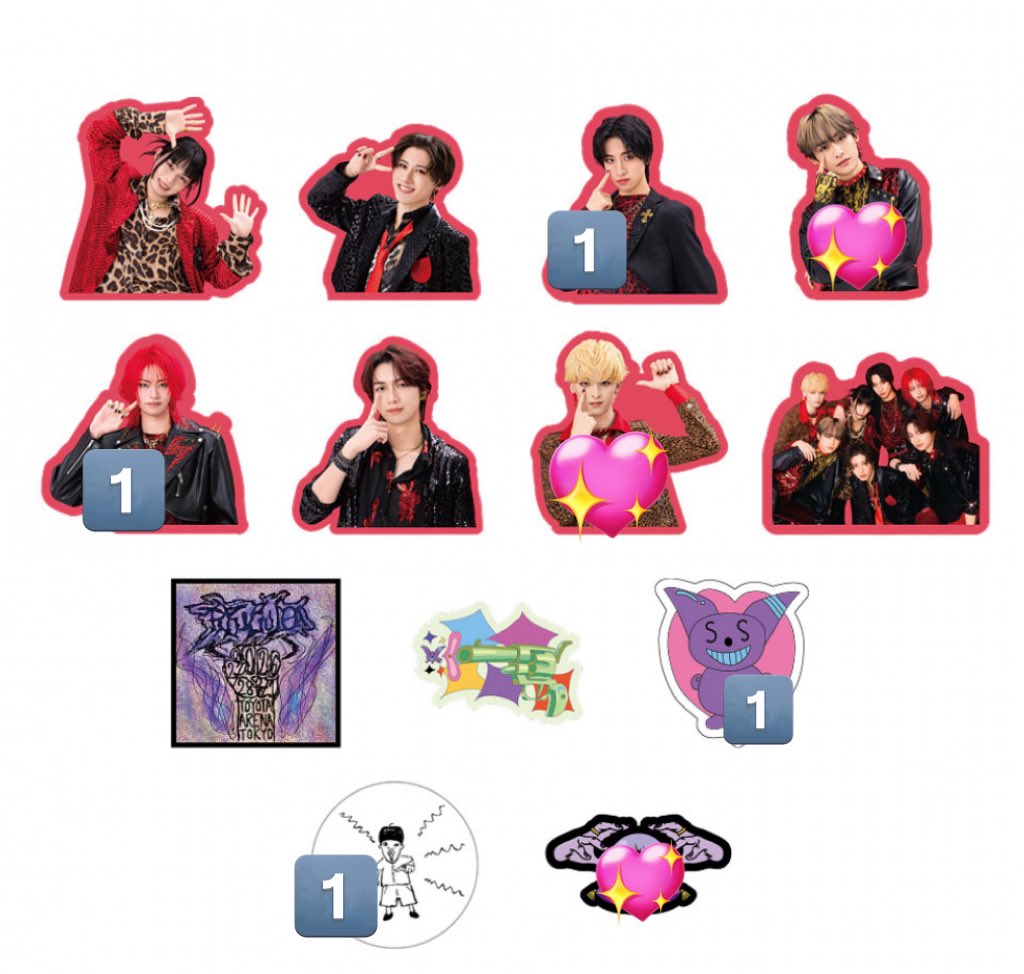 龍宮城 ステッカー 交換 【譲】🔢 【求】💖 現地での交換希望です