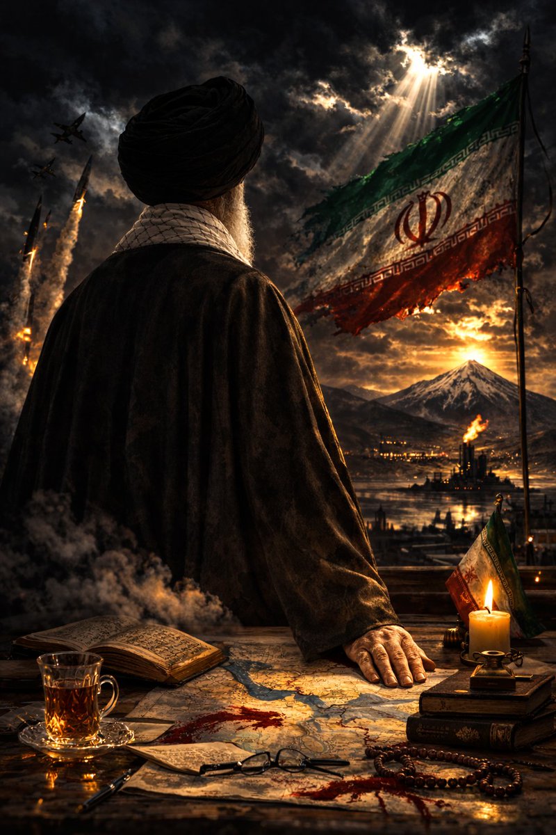 Last night I was at Iftar at the Iranian Cultural Center, invited by the Representative of the Supreme Leader. And this morning, we woke up to mourn his martyrdom.

Go well, old man. History will remember the courage you carried and the resolve you showed the world. 
#Khamenei