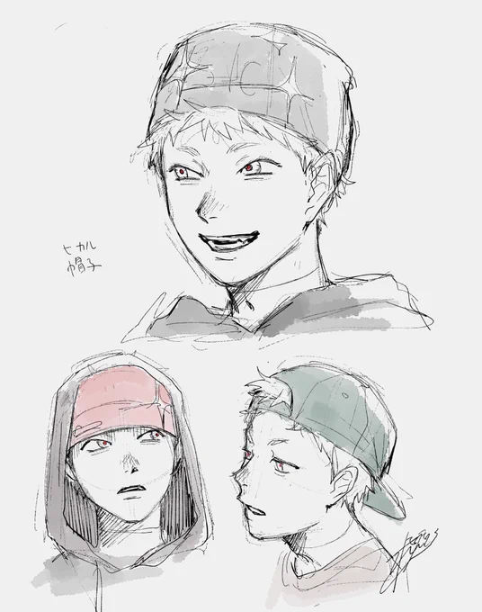 帽子の絵です。 