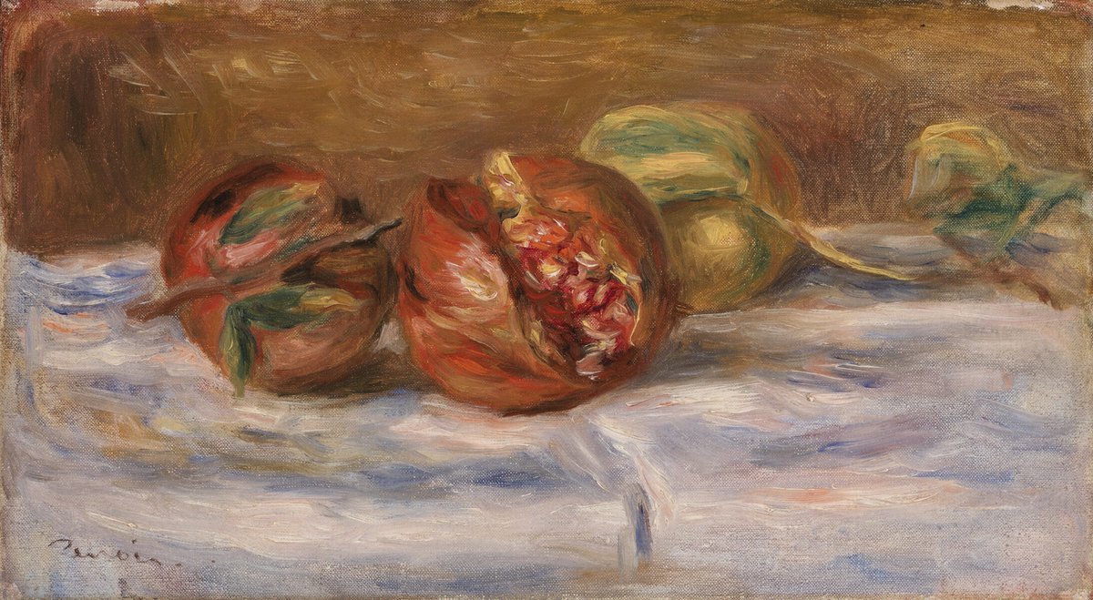 the_barnes_bot's tweet photo. Pomegranates (Grenades)  by Pierre-Auguste Renoir https://t.co/i1Zywi3hJj https://t.co/fVkHmTWNp2