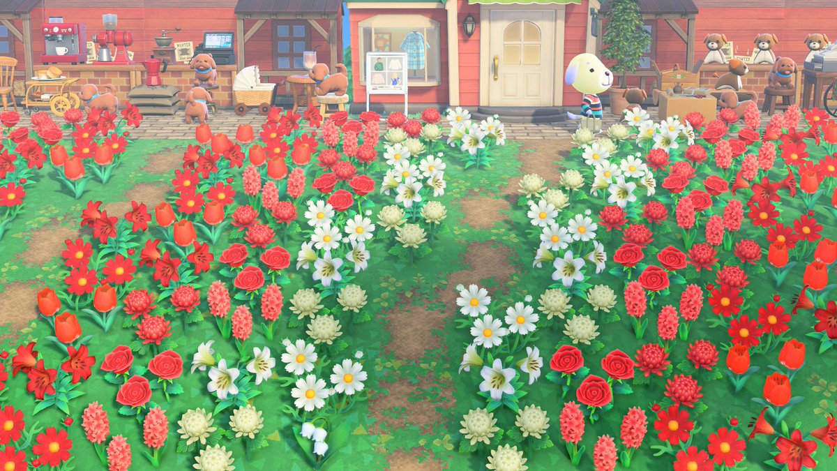 totomomo3842's tweet photo. 夢番地公開しました💭

わんちゃんとお花いっぱいの、のんびりした島です🐕🌸
住民の内装や砂浜も飾りました🏝️

よかったら夢見にきてくださいまし🥳

#あつ森 #あつまれどうぶつの森
#あつ森写真部 #ACNH #AnimalCrossing 
#あつ森好きな人と繋がりたい https://t.co/8AM1FBoiWs