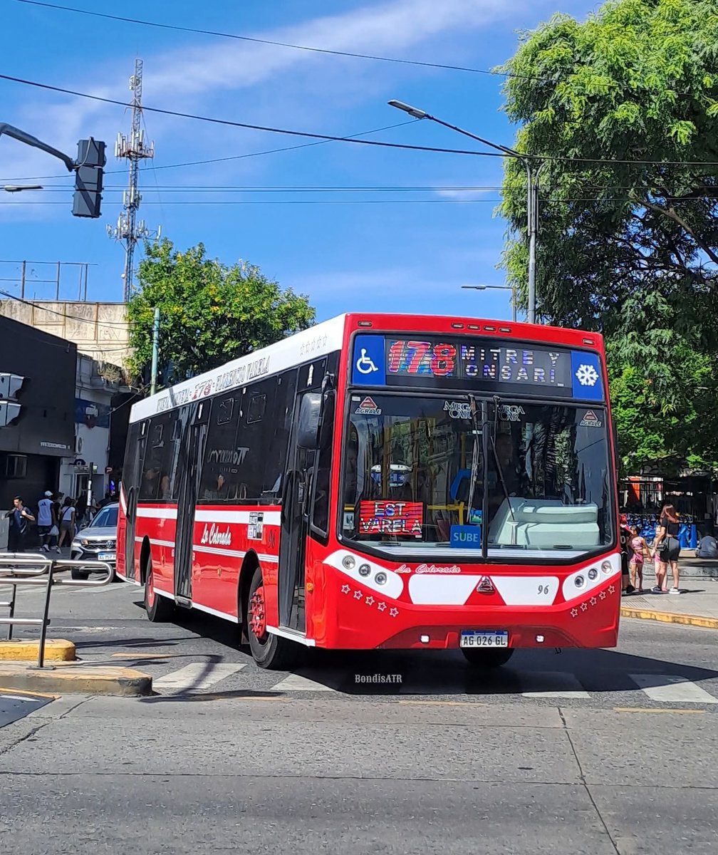 BondisATR's tweet photo. #Linea178: Nuevo interno 96
#Agrale MT 17.0 LE Plus #TodoBus Retiro https://t.co/P2g29mQfg9
