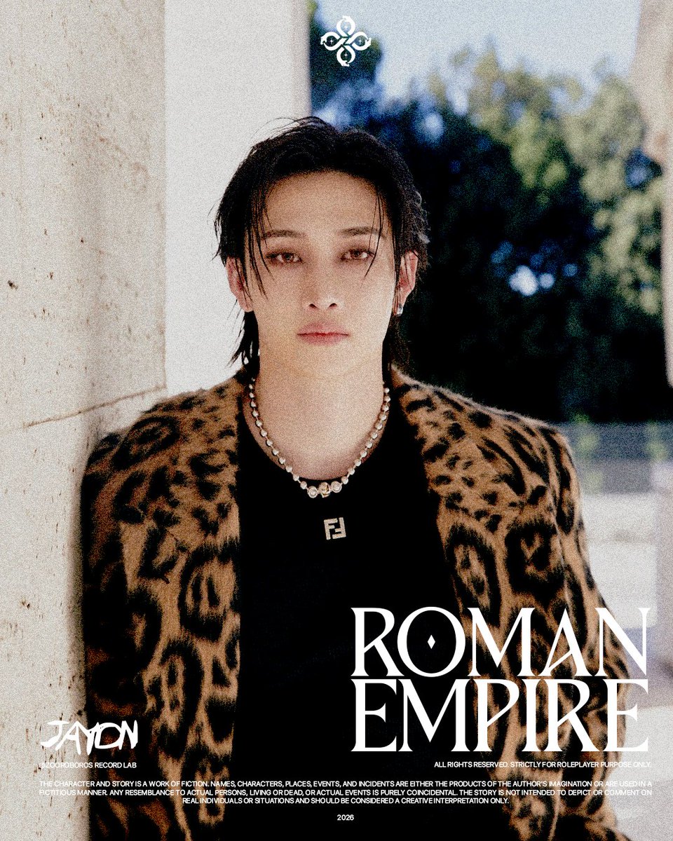 ㅤ

ㅤㅤ©    𝐙𝐎𝐎    PRESENT   :   𝑱𝑨𝒀𝑫𝑵
ㅤㅤ[   ROMAN   EMPIRE  ]   SINGLE

ㅤㅤ[ JAYDN ] IN ROME.  WAITING.
ㅤㅤ𝗔𝗥𝗧𝗜𝗦𝗧       𝗖𝗢𝗡𝗖𝗘𝗣𝗧      𝗣𝗛𝗢𝗧𝗢

ㅤ