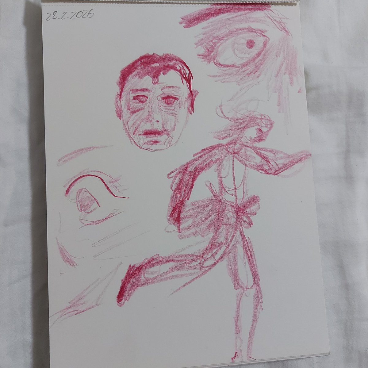 un_happyman's tweet photo. Day 106
Fell asleep yesterday and forgot to upload the drawing so a little late. I tried some practice stuff again, I also tried some bin euclidian room drawing as like Geometrie practice. Thx to a new friend a made who is really good at Art! https://t.co/y4nBhFTXgc