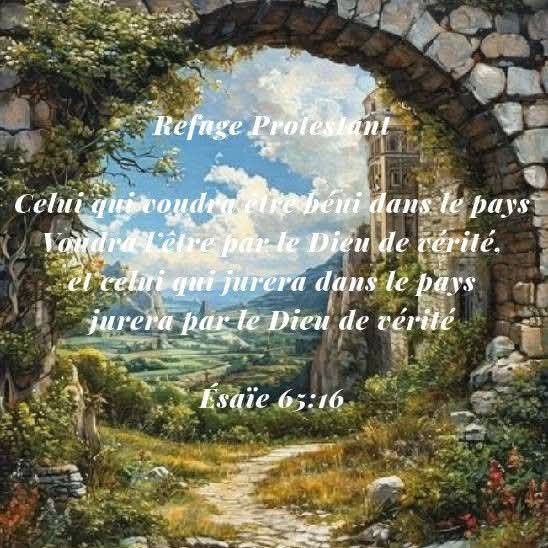 Ref_Protestant's tweet image. #refugeprotestant #jesuschrist #Dieu #God #foireformée #versetsbibliques #verseofday