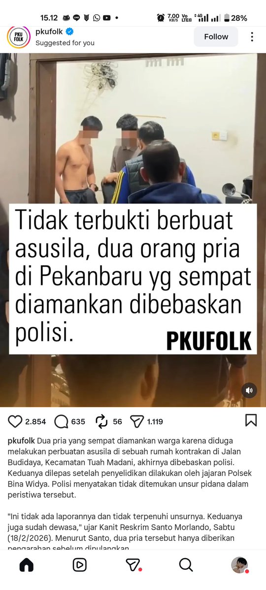 Udah kontrakan didobrak
Taunya ga pake baju karena gerah
Yakali orang ngentot tirai depan dibuka