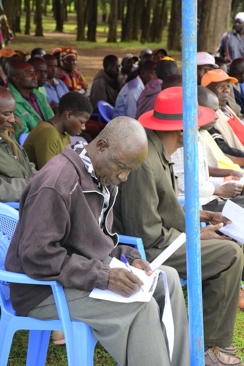 KeNHAKenya's tweet photo. A joint team from the Kenya National Highways Authority (KeNHA) North Rift and Western Regions conducted a comprehensive public sensitization exercise along the Turbo (JNC A8) – Shikendu (JNC A1) B123 Road project corridor to engage stakeholders and local https://t.co/2JdMYSC6BD