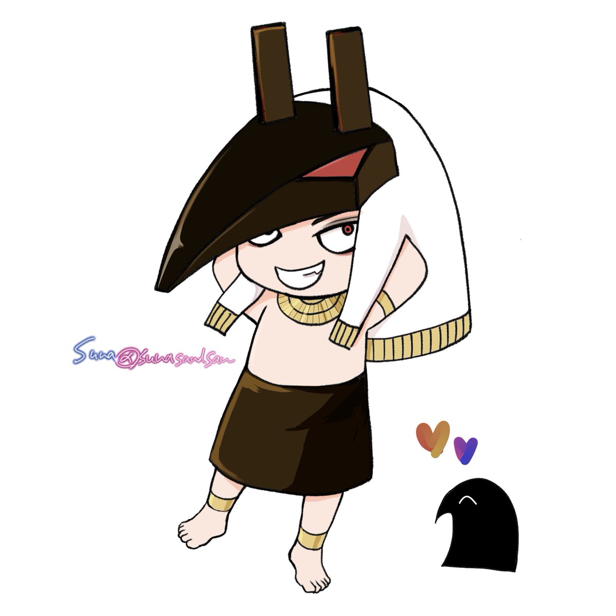 これはいい感じに悪い顔が描けたSD叔父様