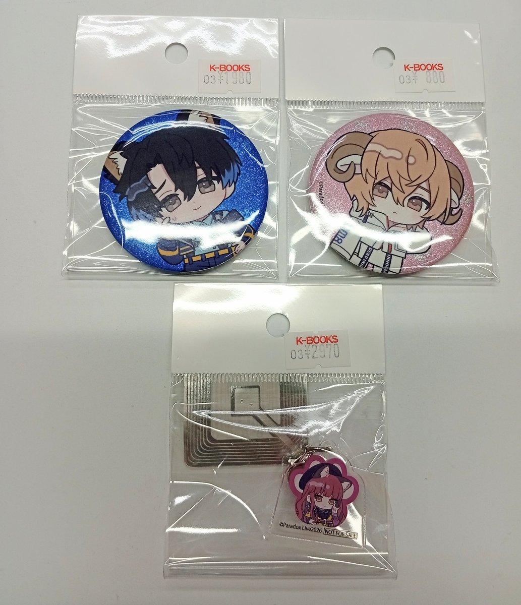 入荷情報】 『Paradox Live』より THEキャラSHOP POP UP SHOP 関連