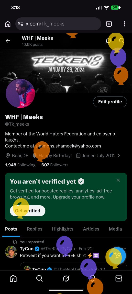 WHF | Meeks tweet media