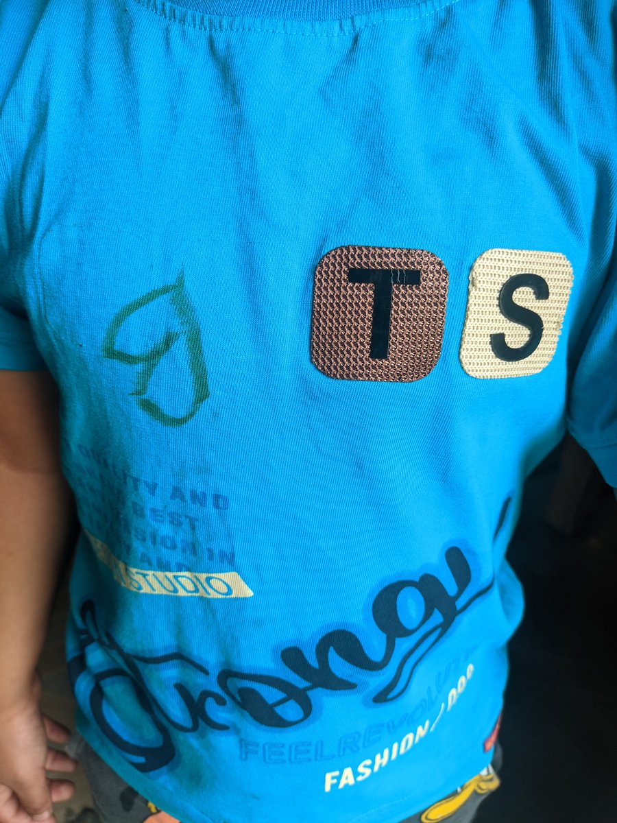 If you haven't smiled today, this is my nephew who wrote an inverted B to complete "BTS" and showed it to me with a lot of enthusiasm 😭