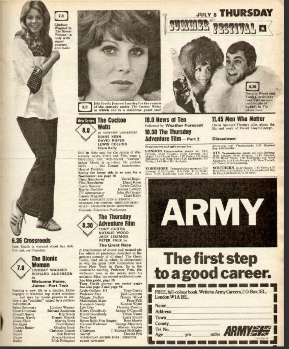 The TV GAME IS BACK 

What is the year - 
please repost so others can play. 
Tv teaser! 
What was the year ?   
#sunday         
 #retro #tv