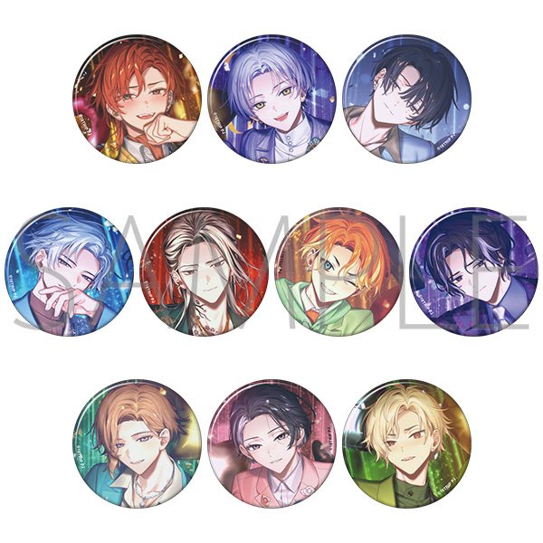 交換譲渡] 18TRIP エイトリ 缶バッジ vol.8 BD バースデー 練牙、可