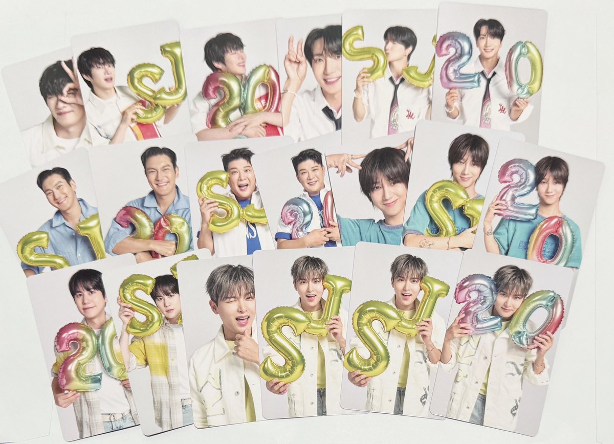 SUPER JUNIOR 20TH ANNIVERSARY POP-UP 
『GRAND OPENING! SJ MARKET』 in JAPAN
ランダムフォトカード 交換

譲る
画像のもの

求む
ドンヘ
過去トレカも🉑

スパショ会場での交換または郵送にて
お買取りも可能です
条件が合う方はお声かけください
