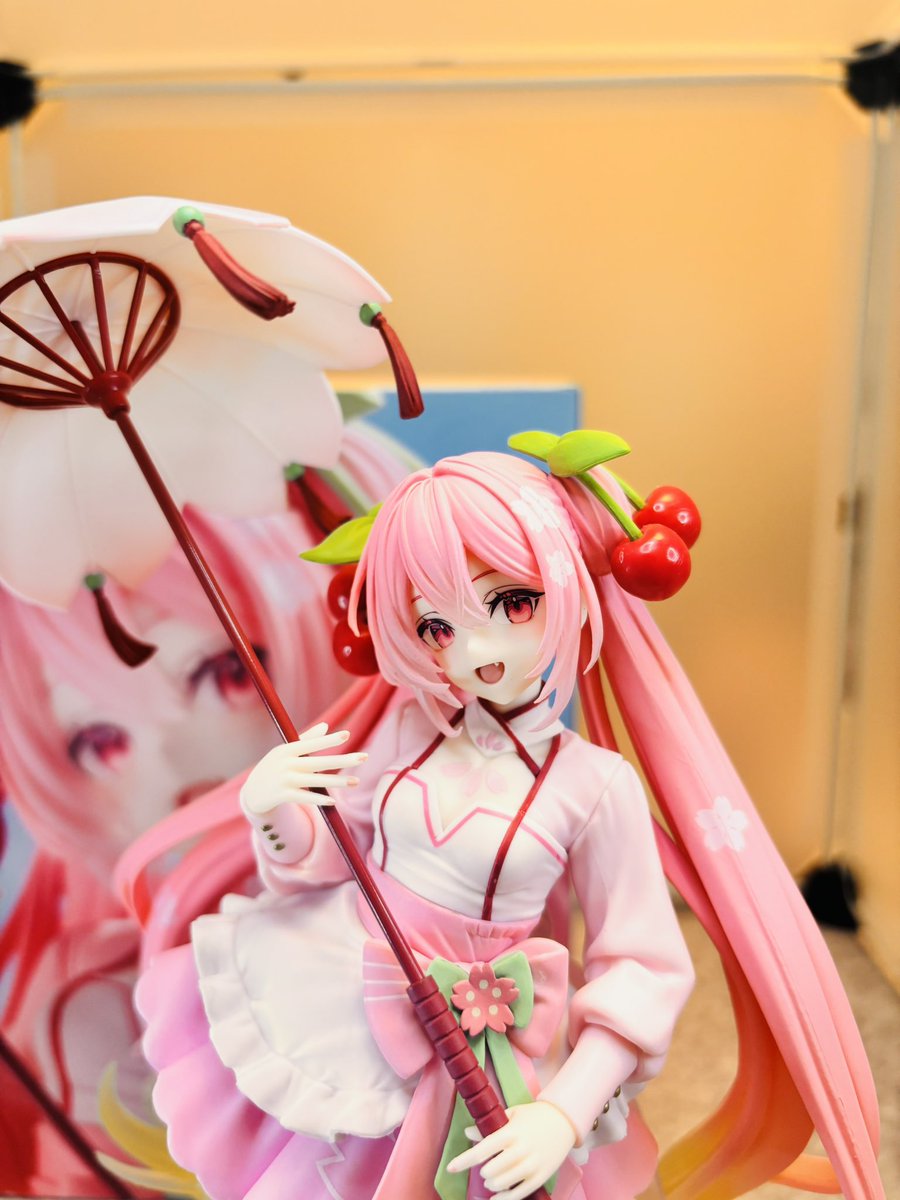 桜ミク AMP＋ 〜桜ドレスver〜 何度も言ってますがタイトーフィギュア