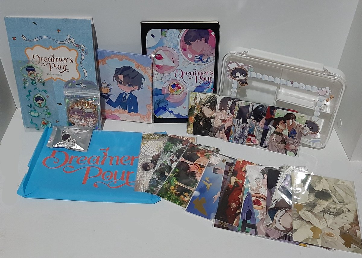 I received these lovelies heheh.. 🥺 It's so prettyyy ❣️ The aftersale is still open on @.JDEventsINA ~