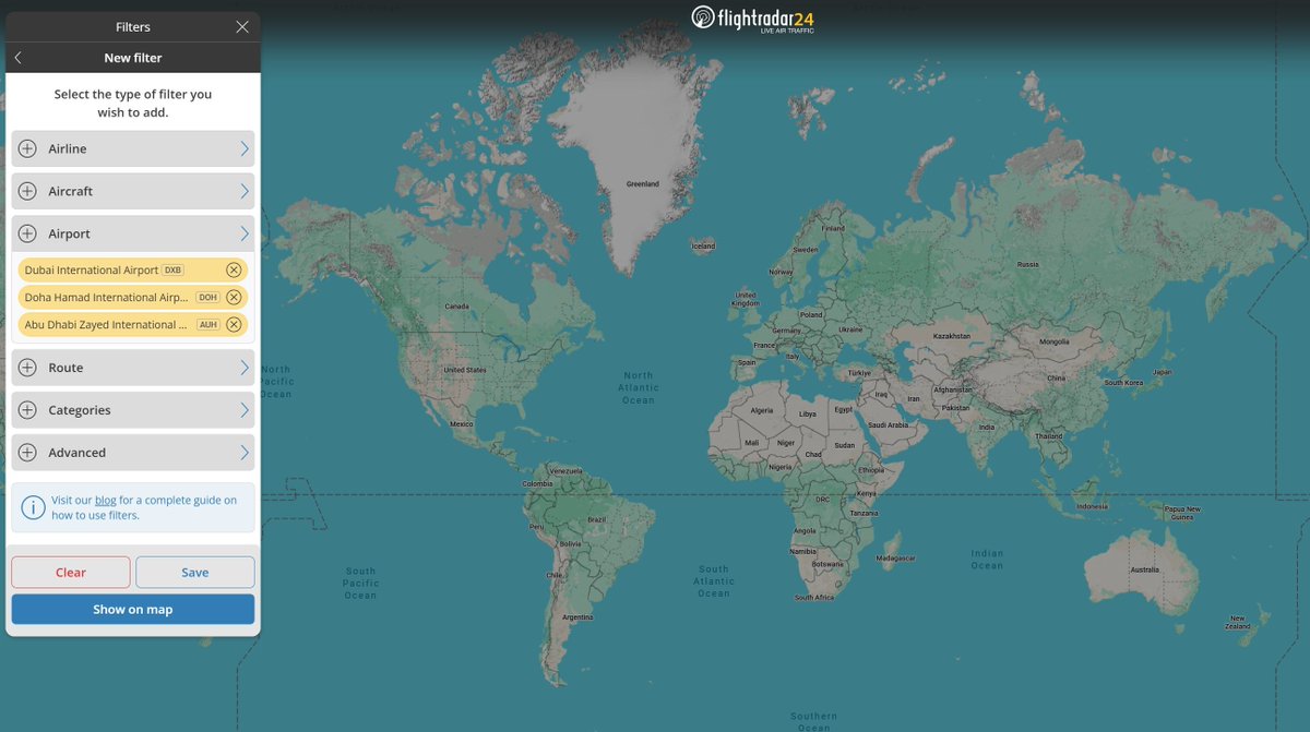 Flightradar24 tweet media