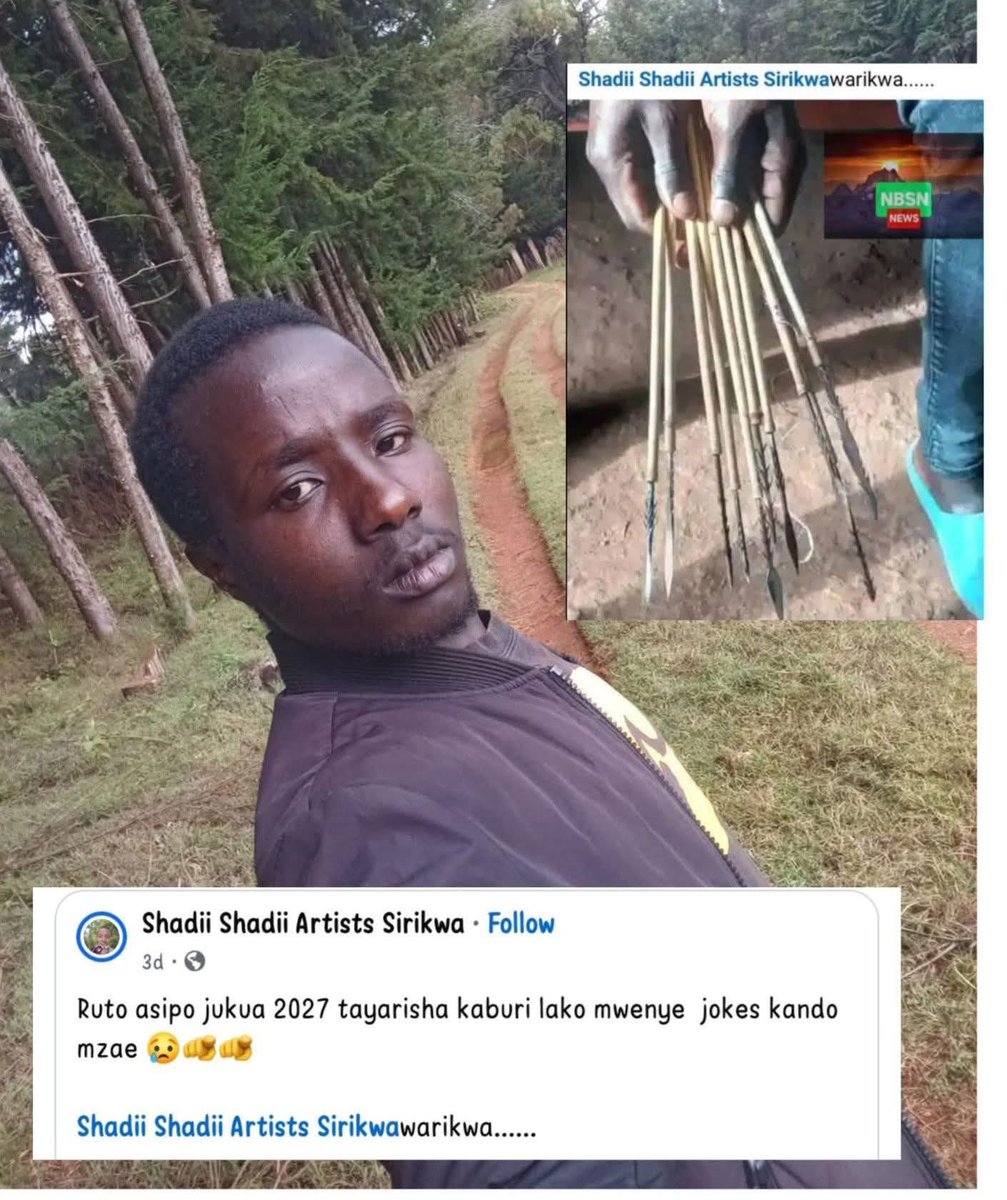 IanJamesMwaiK's tweet photo. Has this one been arrested or does he come from the right tribe ? https://t.co/YNQWcNwZeH