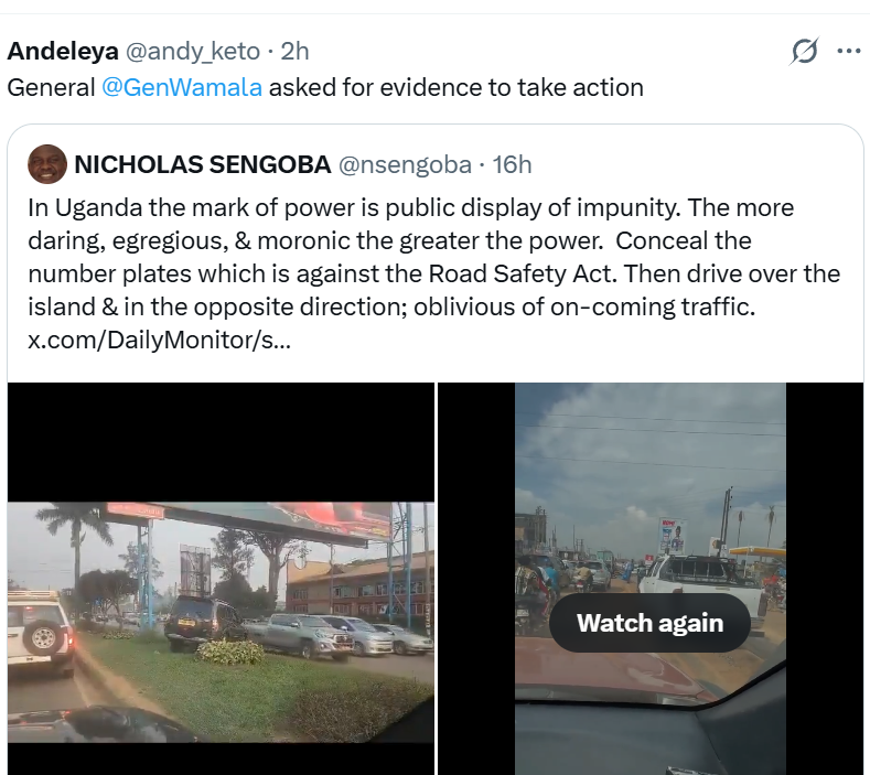 amronaldo's tweet photo. Prompted by @andy_keto repost from the screenshot, I’m reminded of a phrase I discussed with a colleague over a decade ago—one that feels even more accurate today: Rural Approach to Urban Excitement. It captures, in a single idea, the deeper dysfunction behind our road‑use habits and the wider failures embedded in our governance systems.

Rural approach to urban excitement refers to the way individuals raised in rural settings engage with the opportunities, temptations, pressures, and sensory overload of urban life. In Uganda:

Take the Pajero driver as an example: his behaviour shows a failure to understand boundaries in an urban environment. He acts as though he is still in a rural compound, where one can use any path available. In another video, a pickup driver gets stuck for the same reason—his mindset did not anticipate the consequences of his manoeuvre.

Many SUV drivers using illegal sirens reflect a similar mentality. They are often individuals who rose from rural backgrounds, acquired sudden wealth—frequently through questionable means—and now behave as though the roads belong exclusively to them.

This same insecurity drives them to build extravagant mansions upcountry. These houses remain largely unused, but they feel compelled to construct them to outshine the peers they grew up with.

The competition extends to livestock. Instead of focusing on productivity—such as milk output—they compete over who owns the largest number of long‑horned cattle. They extract public resources year after year, yet rarely establish enterprises that create jobs or build lasting value.

In urban centres, this insecurity turns into overcompensation. They try to project an image of belonging to the city, forgetting that no matter how wealthy one becomes, there is always someone richer.

I once saw this mindset firsthand. During a meeting in Geneva, someone pompously asked me to buy them a watch “worth at least USD 1,000.” Nothing less. Yet at the mall near my hotel, it was difficult to find a watch that cheap—most started at around 5,000 Swiss francs. Their idea of luxury was rooted in perception, not reality.

Another example was a colleague I travelled with to Spain. We went out to look for a few specific items, but when it was time to leave, we couldn’t trace her anywhere. We eventually left her behind, and the mall management later informed her that closing time had come. At breakfast the next morning, she began proudly listing the things she had bought. When she converted to UGX she was shocked to realise she had spent over 500,000 shillings on a single pair of shoes—an amount she had never imagined spending before. 

The boda boda culture reflects another dimension of this rural approach. It has cost countless lives, yet many riders do not even know the rules of the road and that they are required to have a driving licence. The result is a permanent, dangerous presence on urban roads.

The same pattern appears in nightlife. They go to bars and clubs, drink excessively, and buy drinks for others without being asked. Because the money is not earned through genuine work, they feel no sense of loss or responsibility.

Even their fashion choices reveal the same insecurity. They wear overpriced sharp suits everywhere—including beaches along Lake Victoria—because the goal is not appropriateness but signalling status.