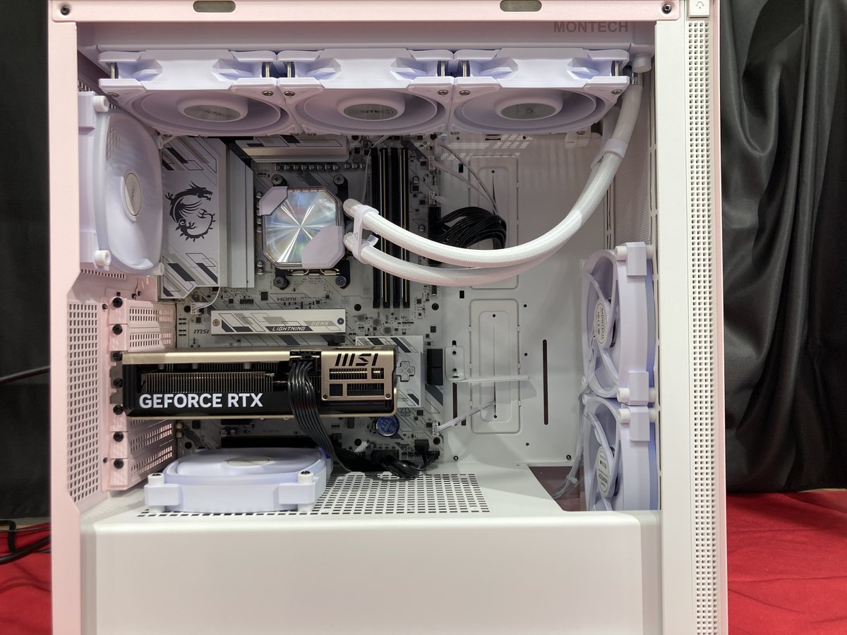 ☆お客様ご依頼のPCが完成しました☆ CPU #AMD Ryzen 7 9700X GPU #MSI