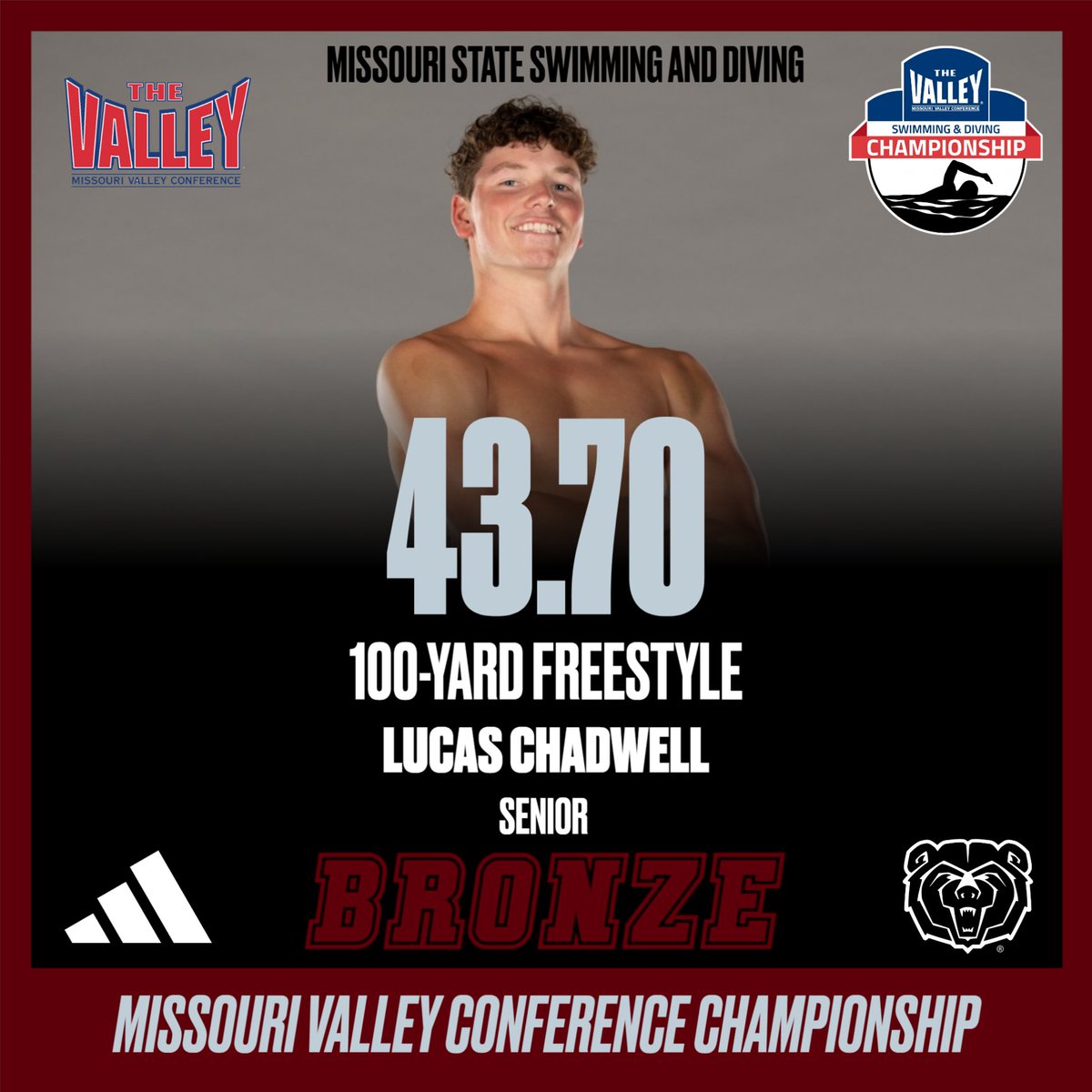 Missouri State Swimming & Diving tweet media