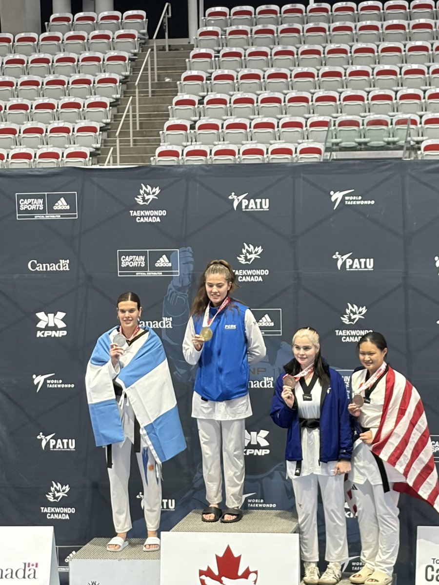 Gold for Master Ava at the Canada Open! 💪💪💪