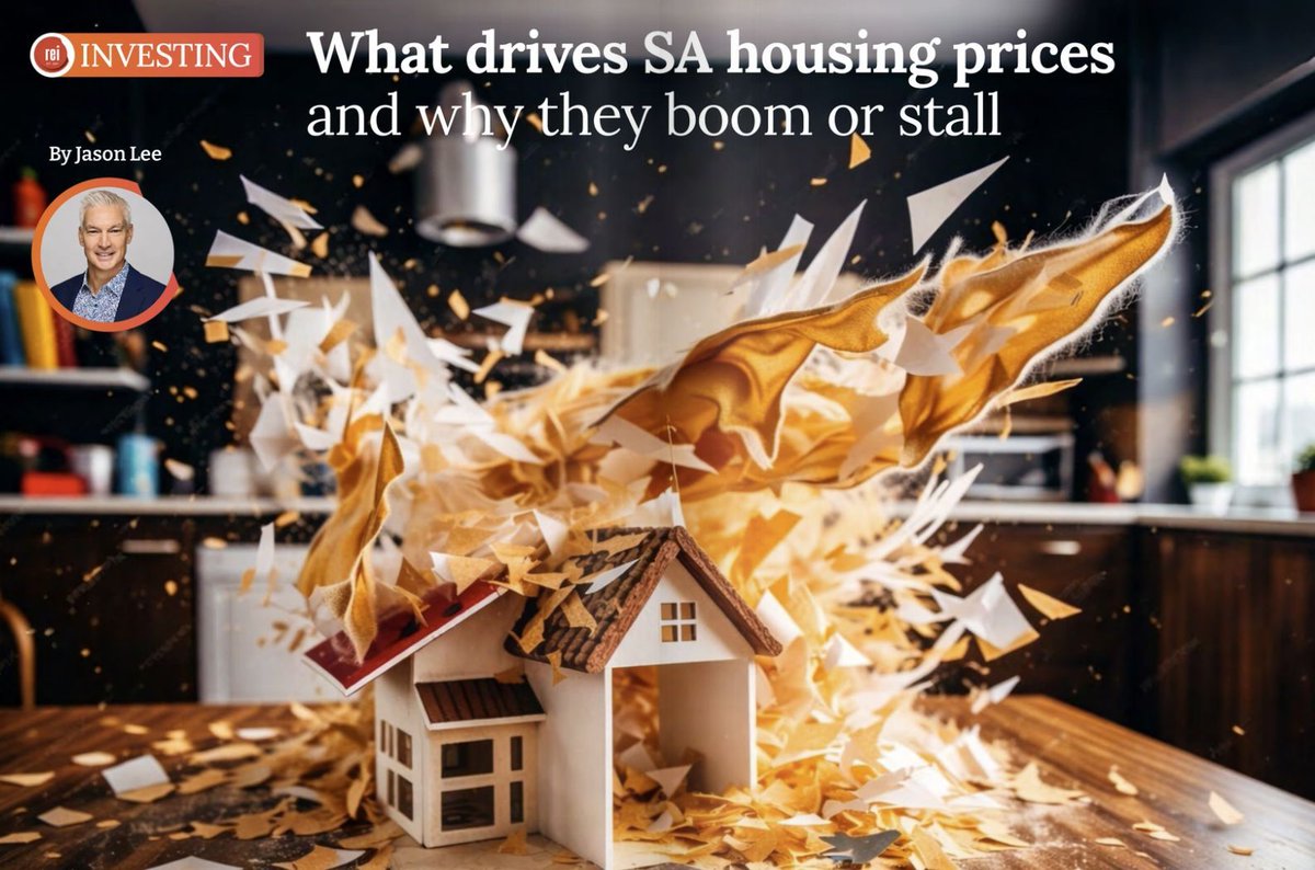 REIM_SA's tweet image. What drives SA housing prices?

Interest rates. Incomes. Location. Confidence.

When the South African Reserve Bank tightens, demand slows. In SA, downturns usually mean stagnation, not crashes.

Understand the cycle. Read more. buff.ly/y5BKwKC 

#realestateinvestor
