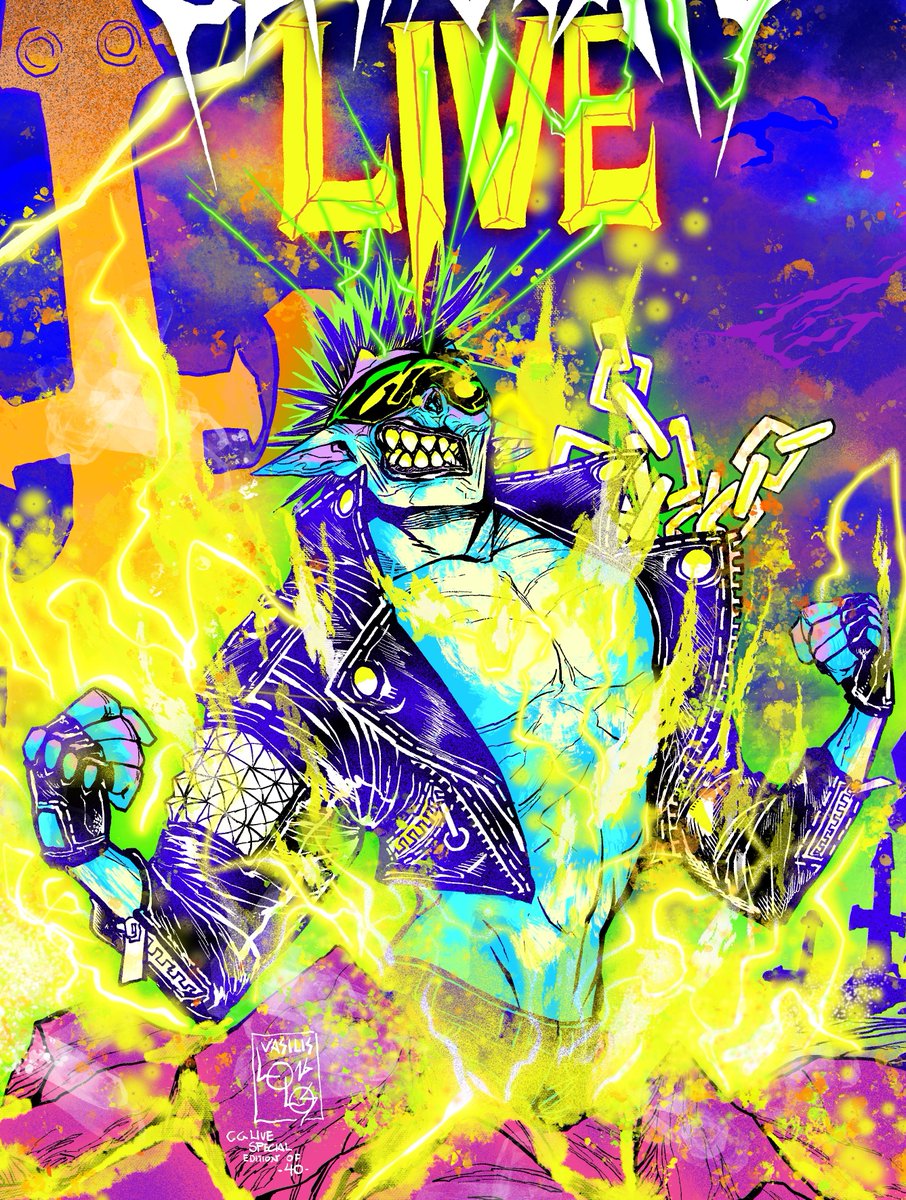 Vasilis Lolos Greek God of Comics tweet media